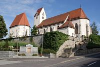 Rainbach im Mühlkreis - kostel Nanebevzetí Panny Marie  (Pfarrkirche Mariae Himmelfahrt)