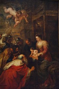Klanění tří králů od P.P. Rubense