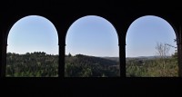 výhled z Rýzmburského altánu