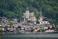 Hallstatt (Halštat) – kostel Nanebevzetí Panny Marie  (Pfarrkirche Mariä Himmelfahrt)