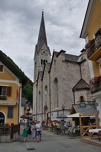 Hallstatt (Halštat) – evangelický kostel  (Evangelische Pfarrkirche)