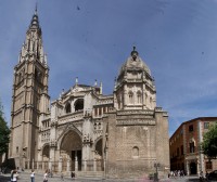 Toledo – katedrála Panny Marie – historie a exteriér  (Catedral de Santa María)
