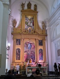 interiér El Grecova Santo Domingo el Antiguo
