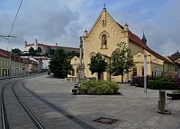 Bratislava – klášterní kostel sv. Štěpána  (kostol sv. Štefana)