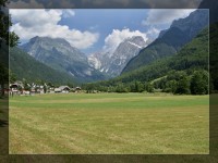 Julské Alpy na kole aneb cesta z hor k moři 2 (Passo Predil, pod Mangartem, Kluže)