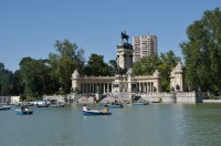 Madrid – park Retiro  (Parque del Buen Retiro)