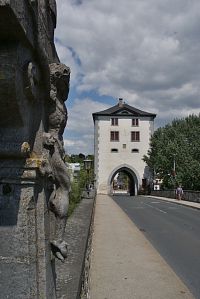na starém mostě v Limburgu