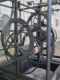 středověký hodinový stroj