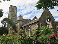 Bristol – Templářský kostel sv. Kříže  (Temple Church, Holy Cross Church)