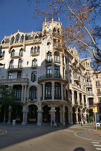 Barcelona – dům Casa Fuster