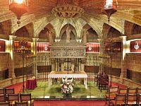 Barcelona – krypta katedrály  (Cripta de Santa Eulàlia)