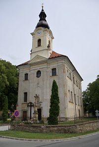 Výšovice (u Prostějova) - kostel sv. Vavřince