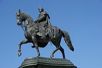 Drážďany – jezdecký pomník krále Jana I.  (Dresden – König Johann Denkmal)