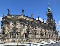 Drážďany – katedrála Nejsvětější Trojice  (Dresden - Hofkirche der heiligsten Dreifaltigkeit)