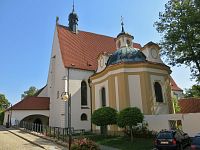 Bechyně – františkánský klášter s kostelem Nanebevzetí Panny Marie