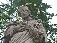 hornovidimská socha sv. Jana Nepomuckého