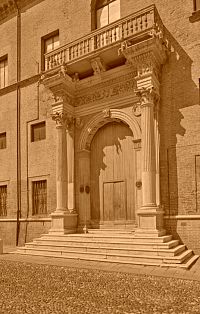 portál ve stylu benátské renesance