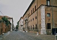 Ferrara - palác Prosperi-Sacrati  (Palazzo Prosperi-Sacrati)