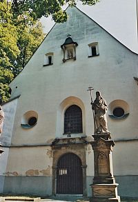 hřbitovní kostel Panny Marie zvaný Kostelíček