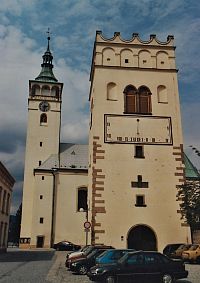 Lipník - kostel sv. Jakuba a zvonice