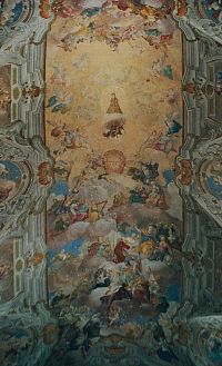 nástropní freska J.J. Etgense