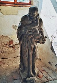barokní socha sv. Josefa s Ježíškem