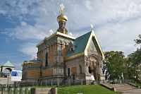 Darmstadt - Ruská kaple  (Russische Kapelle)