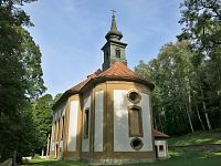 Horní Planá – kostel Panny Marie Bolestné