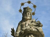 Horní Planá – socha sv. Jana Nepomuckého