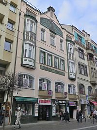 Pardubice – obchodní dům U Merkura