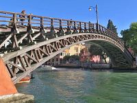 Ponte dell'Accademia Benátky - Most Akademie (Venezia - Ponte dell'Accademia)