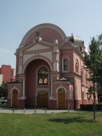 pseudorománská synagoga v Uherském Hradišti