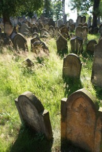 na úsovském židovském hřbitově je údajně cca 1100 náhrobků