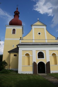 Velký Třebešov - kostel sv. Štěpána