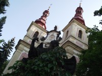 barokní kostel Panny Marie Ochranitelky