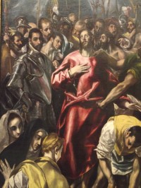 El Greco: Kristus svlékaný na Kalvárii (1583-84)