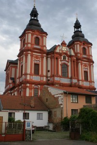 Přeštice - barokní kostel Nanebevzetí Panny Marie