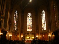 Olomouc – vánoční interiéry gotických chrámů