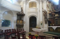 interiér kaple sv. Anny