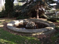 zahradní fontána