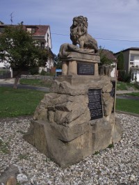 Vilémov - památník obětem války