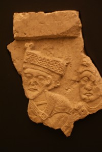fragment reliéfu Klanění tří králů