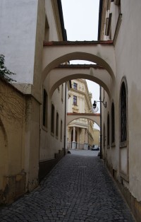 Olomouc – ulička plná pohádek (Školní ulice)