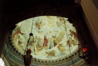 freska v kopuli kaple