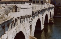 Rimini – Tiberiův most (Ponte di Tiberio)