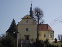 Bílovice - kostel sv. Jana Křtitele 