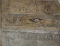 freska v kostele Mistra Jana Husa