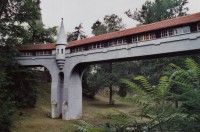 krytý most v Landeku