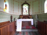 kaple sv. Martina - interiér