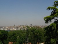 pohled na Istanbul z paláce Topkapi